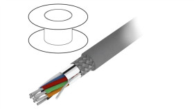 3231-Sl005 Przewód Na Rolce 30,5M Alpha Essential 2X20awg Pvc Ciemnoszary 600V