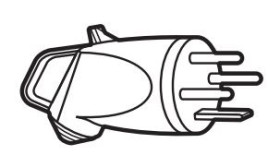 Złącze sieciowe Wtyczka Montaż na kablu 3P+E 32A