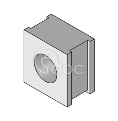 Moduł uszczelniający QT pojedynczy,QT 10, z otworem 1x10-11 mm, 42510