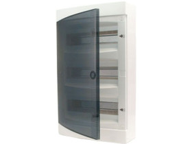 Rozdzielnica natynkowa 36 modułowa 3x12M drzwi transparentne IP40 ECT36PT-s 001101070 ETI