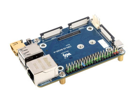Waveshare Mini Base Board (A) Designed for Raspberry Pi Compute Module 4