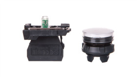 Lampka Sygnazlizacyjna 22Mm Biała 24V Ac/Dc Xb5avb1