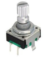 EN-BOUR11R24 Enkoder inkrementalny, z przyciskiem, THT 24imp/obrót, 10mA, 30000cykli - Bourns