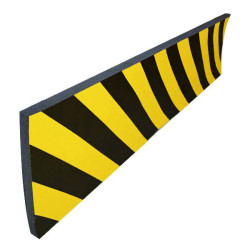 VISO PU 102 NJ Foam Black/Yellow 1000x300x20mm 1 piece