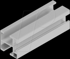 130P03333000 PV-Profilschiene 33x33, 1,2 m, silber