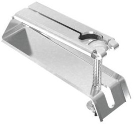 Bracket, (W) 50 mm, stainless steel, metal, for cable clamps, CBH25L50-V6