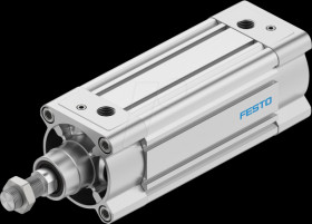 3656640 Standard cylinder, DSBC, dia. 80 mm, M20x1.5, G3/8, D3, PPVA