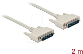 84231 Serial cable, D-Sub 25, plug/plug, 2 m