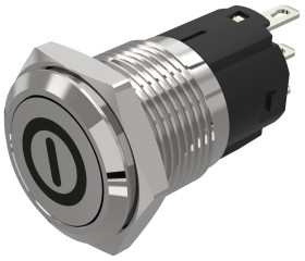 Nasadka przełącznika Chwilowy SPDT średnica wycięcia 16mm, montaż panelowy EAO