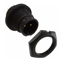 Złącze wielostykowe przemysłowe 2-pinowe, panelowe Gniazdo Switchcraft