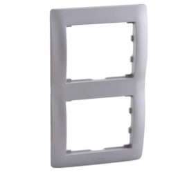 SISTENA LIFE Ramka podwójna pionowa metalic 771306