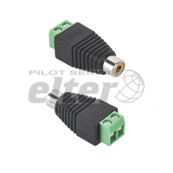 Gniazdo cinch/RCA z szybkozłączem