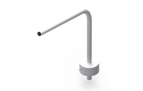 OG Wysięgnik lampowy na słup żerdziowy fi 60 mm 110st fi218 40611202