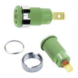 St&#xE4;ubli 233000-25 SLB4-F safety jack socket built-in gr &#xD8; 4 mm 1 pc