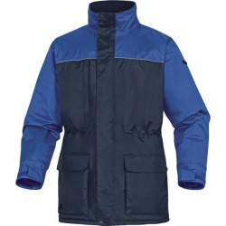 Kurtka ocieplana kolor granatowo-niebieska rozmiar XL HELS2BRXG