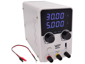 Zasilacz serwisowy WEP 305D-V 150W 30V 5A z Quick Charge 3.0/2.0