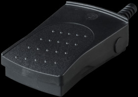 02420.0101-01 Foot switch, 14 (4) A 250 V AC, NO contact, IP67