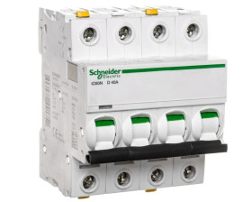 Wyłącznik nadprądowy 4P D 40A 6kA AC iC60N-D40-4 A9F05440