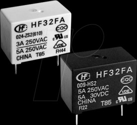 HF32FA/024-HSL1 Subminiature intermediate power relay, 24 V DC, 5 A, 1 NO contac