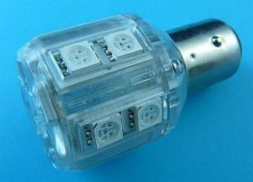 BA-15D-18 12V RED 18xLED SMD 5050