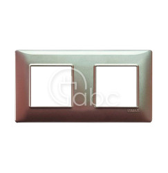 Ramka ozdobna Plana, 2+2M, Iridescent Brown, 14643.23