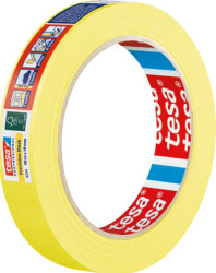 Washi adhesive tape, 19 x 0.09 mm, washi paper, yellow, 50 m, 04334-00000-01