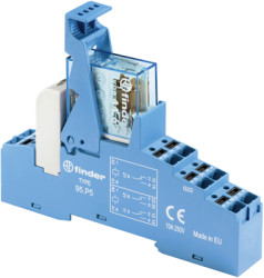Coupling relay 2 Form C (NO/NC), 24 V (DC), 10 A, 250 V (AC), 48.P8.7.024.0050