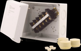 BXPKABS16020098-H02 Junction box with terminal, 200 x 160 x 98 mm