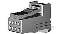Obudowa TE Connectivity AMP Żeński Obudowa do zacisków żeńskich Obudowa złącza