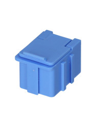 Skrzynka z przegródkami l. przedziałów: 1 szerokość: 21.8mm wysokość: 21mm głębokość: 29.4mm SB Niebieski
