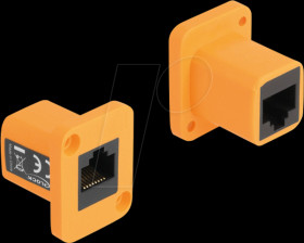 87998 D-type module, RJ45, socket / socket