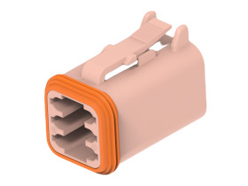 Złącze samochodowe 6-pinowe TE Connectivity 2-rzędowe Żeński 13A DT06-6S Kabel Kabel wTYK 6-DROŻNY