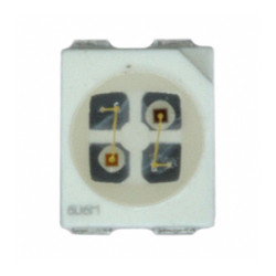 LED, SMD, Zielony, czerwony, 4-Pin, 2 V, 120°, Dialight