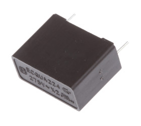 Kondensator foliowy 220nF 275V ac Panasonic Polipropylenowe rozstaw: 15mm THT ±10