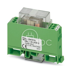 Moduł z przekaźnikiem miniaturowym 1P 24 V DC EMG 17-REL/KSR-G 24/2E/SO38...