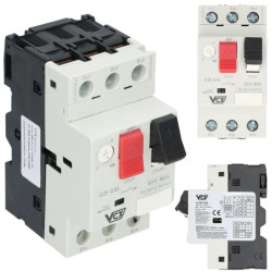 Wyłącznik silnikowy 0,25A-0,4A 3P 6kV 230/400V GV-2 VCX