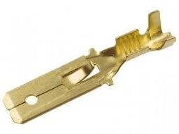 Konektor nieizolowany z blokadą męski 6,4x0,8mm