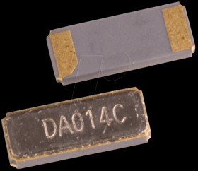 PG32768E-32.768 Quartz oscillator, SMD ceramic housing, 4.1 x 1.5 x 0.75 mm