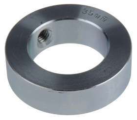 Pierścień osadczy, mocowanie: Wkręt dociskowy, śred. wału: 35mm, Stal