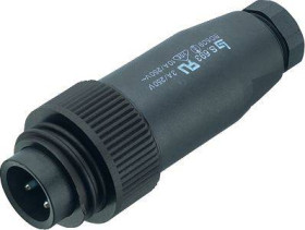 binder 99 4201 00 07-20 Złącze męskie kablowe złącze męskie proste Seria: 693 Łączna ilość styków: 7 + PE 1 szt.