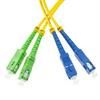 SD patchcord SM;SC/APC-SC/UPC;duplex 9/125 włókno G652D 3,0mm 1m