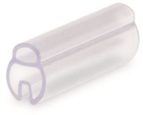 Labeling grommet, (L) 23 mm, PVC, for cable maker, 211-924