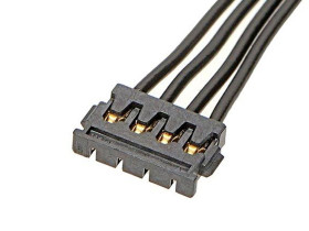Molex Obudowa złącza pin żeńskiego na kabel Ilość pinów 4 Wymiary siatki: 1.20 mm 369200400 1 szt. towar pakowany luzem