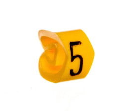 Oznacznik pierścieniowy przewódu PA 2/5 61819850 /100szt./