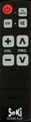311812 Seki Hotel Eco, universal remote control with learning capabilit