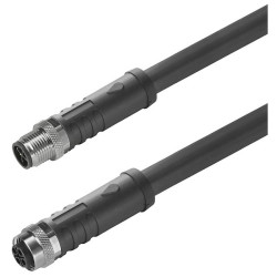 Weidm&#x171;ller 2050060200 M12 Connecting Line Male Shrouded 2M