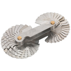 Sealey AK73SPG Screw Pitch Gauge Set 52pc BSW/Metric