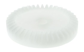 Przekładnia kątowa zęby 40 otwór 6mm 2:1 POM 1 kąt 20° skok 1mm Ścięte 110 → 120HRR