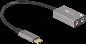67071 Audio adapter USB-C - 2x 3.5 mm jack socket