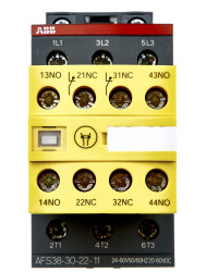 Stycznik 24 → 60 V AC ABB Jokab styki: 3 50 A 3NO Śruba 1SBL297082R1122 AFS38-30-22-11